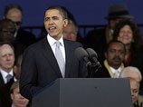Чернокожий сенатор-демократ Барак Обама вступил в борьбу за Белый дом