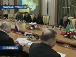 Первый рабочий день в должности президента Туркмении Гурбангулы Бердымухаммедов начал с переговоров с российским премьер-министром Михаилом Фрадковым Первый рабочий день в должности президента Туркмении Гурбангулы Бердымухаммедов начал с переговоров с российским премьер-министром Михаилом Фрадковым