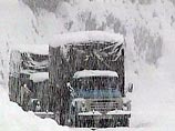 Восстановлено движение по Транскавказской
магистрали, закрытой из-за лавин