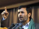 В своем выступлении Ахмади Нежад заявил о том, что Тегеран "не даст задний ход" на пути овладения технологиями мирного атома