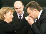 По итогам переговоров канцлер Германии Ангела Меркель и Янукович дали пресс-конференцию, одной из главных тем которой оказалась тема перспективы вступления Украины в Европейский союз. Янукович заявил, что удовлетворен результатами обсуждения этой темы с к