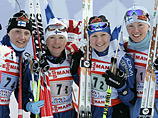 Российские лыжницы впервые остались без медалей в эстафете