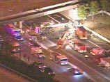 В Атланте с моста на автостраду упал автобус: 6 погибших (ФОТО)