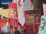 Бразилия встречает Буша акциями протеста: 17 раненых