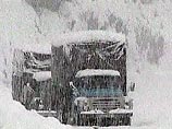 Транскавказскую автомагистраль очистили от снега и открыли для движения 