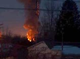 В США взлетел на воздух железнодорожный состав с пропаном В США взлетел на воздух железнодорожный состав с пропаном