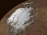 Ледяное "озеро" на Южном полюсе Марса настолько огромно, что если весь лед растопить, то поверхность планеты покроется 11-метровым слоем воды