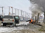 В Кабуле на пути следования автоколонны посольства США смертник подорвал в понедельник заминированный автомобиль
