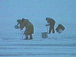 В Горьковское водохранилище унесло льдину - на ней 500 рыбаков