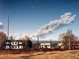 Мощное извержение Шивелуча на Камчатке не опасно для окрестных поселков