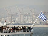 Для обследования затонувшего в Эгейском море лайнера спасатели используют робота Для обследования затонувшего в Эгейском море лайнера спасатели используют робота