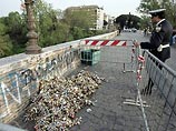 Столб не выдержал тяжести Столб не выдержал тяжести