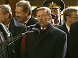 В церемонии принял участие первый вице-премьер Сергей Иванов