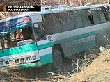 На Камчатке перевернулся пассажирский автобус: 10 пострадавших На Камчатке перевернулся пассажирский автобус: 10 пострадавших