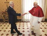 Бенедикт XVI принял главу Палестинской национальной администрации Махмуда Аббаса