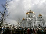 Храм Христа Спасителя, 25 апреля 2007 года Храм Христа Спасителя, 25 апреля 2007 года
