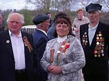 Открытие Памятного знака воинам 22-го Эстонского корпуса, деревня Полоное, Псковская область, 8 мая 2007 года