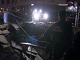 Провал грунта на Ленинградском шоссе в Москве. Водителей просят выбирать объездные дороги