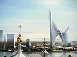 Строительство башни "Газпрома" в Петербурге одобрено в целом