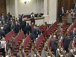 Парламент Украины заседает без депутатов от оппозиции