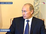 На встрече в Петербурге Путин и Саакашвили договорились начать работу по стабилизации двусторонних отношений
