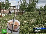 В Амурской области после урагана без электричества остаются около 140 тысяч человек