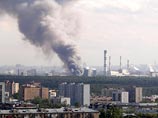 В одном из административных зданий на территории завода, расположенном на востоке Москвы, произошел пожар