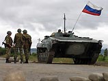 Российские миротворцы заблокировали БТРами строительство дороги в зоне грузино-осетинского конфликта