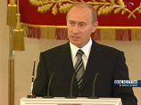На церемонии инаугурации выступил президент России, который на примере Лужкова еще раз выделил преимущества введенной им системы назначения глав регионов