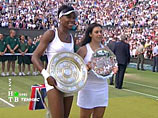Венус Уильямс выиграла самый низкорейтинговый финал Уимблдона 