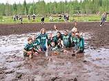Российские футболисты покорили финские болота