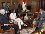 Райс и Гейтс пытаются в Египте объединить арабских соседей Ирана