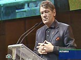Ющенко на съезде "Нашей Украины" озвучил предвыборные обещания и отругал правительство Януковича