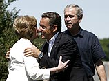 Официальные лица подчеркивают, что эта встреча Джорджа Буша и Саркози была не саммитом, а возможностью познакомиться друг с другом