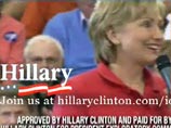 Сенатор от штата Нью-Йорк Хиллари Клинтон выпустила свой первый предвыборный ролик