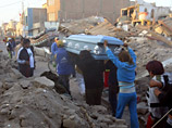 По данным пожарной службы Перу, число жертв мощного землетрясения достигло 510 человек