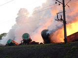 Украинские  эксперты установили причину фосфорной аварии на Львовской железной дороге