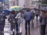 На выходных Москву ждут дожди, похолодание и ветер
