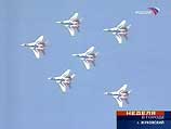 Все фигуры будут выполняться на четырех самолетах МиГ-29 и пяти самолетах