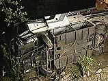 В Словакии автобус сорвался в пропасть с высоты 50 метров: шесть погибших, 10 раненых