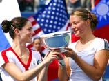 Динара Сафина выиграла US Open в парном разряде 
