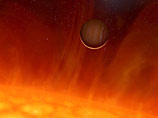 "Красный гигант" V391 Pegasi находится на расстоянии 4500 световых лет от Земли, а масса этой стареющей звезды составляет примерно половину от массы Солнца. Вокруг нее вращается огромная планета, раза в три крупнее Юпитера