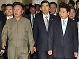 Ранее в среду Но Му Хен и Ким Чен Ир провели первый двухчасовой раунд "интенсивных переговоров". Детали переговоров не раскрываются