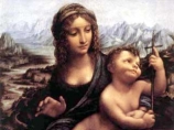 Обнаружена украденная в 2003 году картина да Винчи "Мадонна с веретеном"