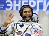 Первый космонавт Малайзии, Шейх Музафар Шукор проведет на орбите неделю, не считая перелета, и вернется на Землю 19 октября