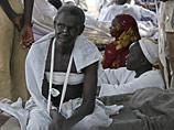 Пострадавшие в результате столкновений в суданской провинции Дарфур