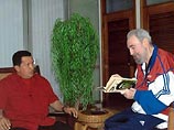 Фидель выступил в ток-шоу своего друга, президента Венесуэлы Уго Чавеса
