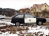 В Литве грабители захватили автомобиль с деньгами и похитили инкассатора