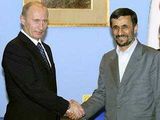 В Тегеране во второй половине вторника состоялась двусторонняя встреча президентов Владимира Путина и Махмуда Ахмади Нежада