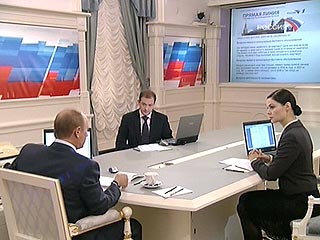 Российская пресса увидела через "прямую линию" Путина будущее страны лет на двадцать вперед